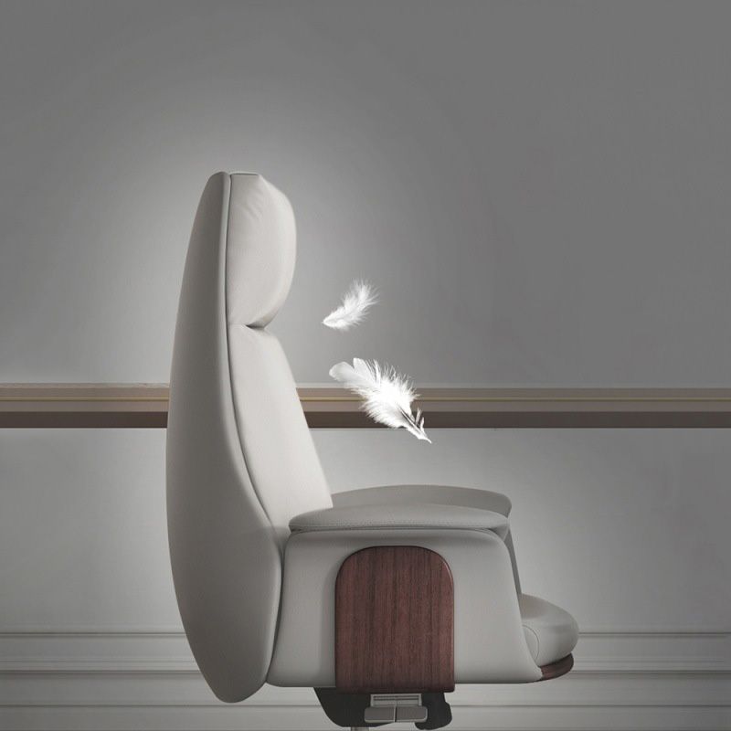 Upholstered Office Chair with Padded Arms Modern Task Chair with Metal Frame Clearhalo 'furn' 'furn_office_chair' 'Furniture' 'furniture_office_chair' 'Office Chairs' 'Office Furniture' 'office_chair' 1200x1200_75fdd861-47c4-4075-a965-ea75cfdcbf8a