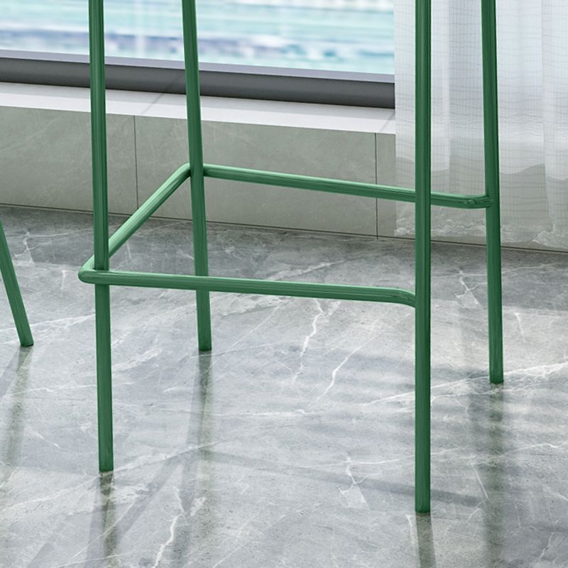 Modern Outdoor Counter Stool Rectangle Iron Footrest Counter Bar Stool Clearhalo 'Bar Furniture' 'Bar Stools' 'bar_stools' 'furn' 'furn_bar_stools' 'Furniture' 'Kitchen & Dining Furniture' 1200x1200_76029456-2257-4dd8-9ef3-727df8979954