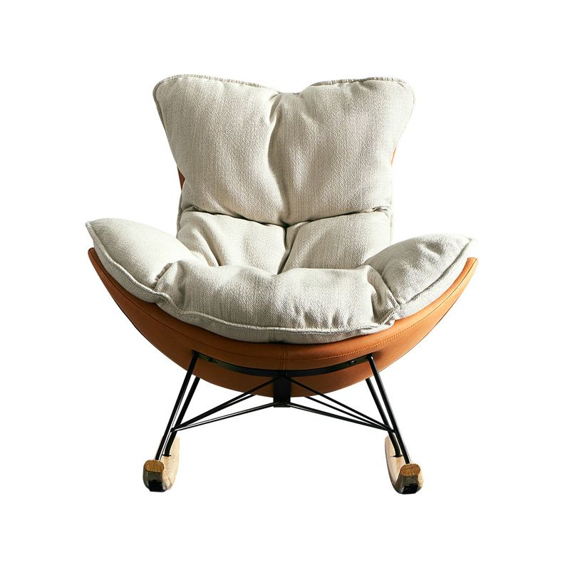 Chaise à bascule de style simple contemporain chaise à bascule unique pour se détendre