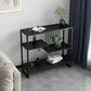 Modern Style Etagere Bookcase Open Back Metal Home Bookshelf Clearhalo 'Bookcases' 'furn' 'furn_bookcases' 'Furniture' 'furniture_bookcases' 'Office Furniture' 1200x1200_7604c2aa-32e4-46a3-806e-69af07308e90