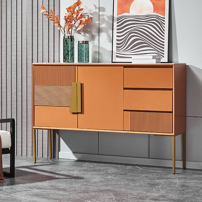 Cómoda combinada Glam contemporánea, cómoda de almacenamiento de piedra para dormitorio