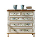 Coastal Storage Chest Dresser Solid Wood Dresser for Bedroom