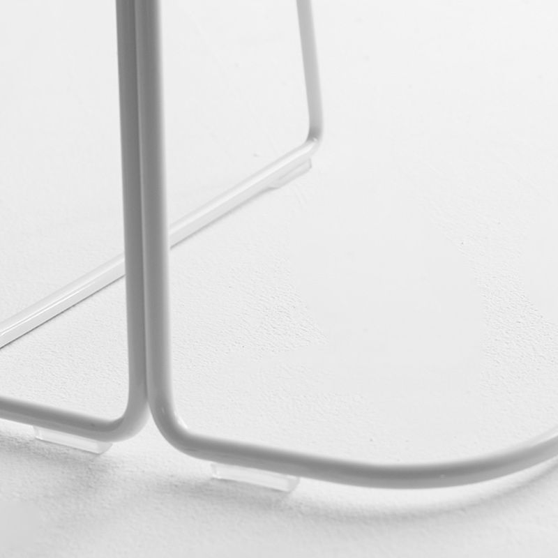 Modern Style Bar-stool Plastic Bar Stool with Metal Legs for Home Clearhalo 'Bar Furniture' 'Bar Stools' 'bar_stools' 'furn' 'furn_bar_stools' 'Furniture' 'Kitchen & Dining Furniture' 1200x1200_76107ebf-1eb5-4a34-a646-27376238ead5