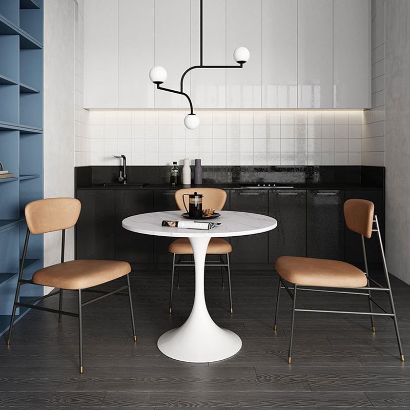 Pièces modernes 1/2/3/4/5 PIÈCES DINAGE SETT ROND TABLE À DINSER POUR LA CUISINE