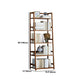 Contemporary Brown Bamboo Shelf Bookcase Open Bookcase for Study Room Clearhalo 'Bookcases' 'furn' 'furn_bookcases' 'Furniture' 'Office Furniture' 1200x1200_76135391-5471-46ec-9916-287627ea23a0
