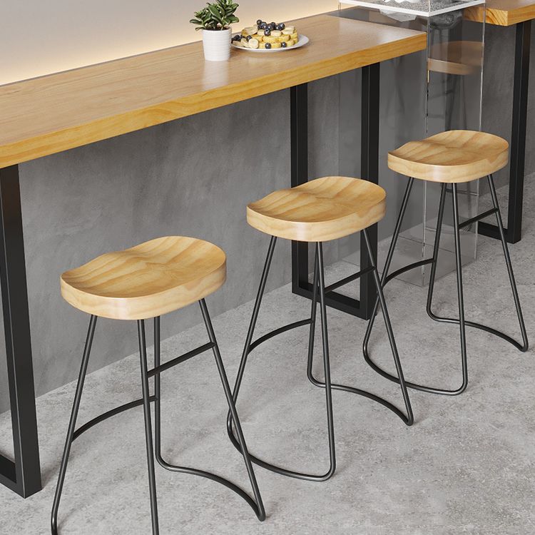 Rectangle Bar Dining Table Contemporary Bar Dining Table with Black Sled Base Clearhalo 'Bar Furniture' 'Bar Tables' 'bar_tables' 'furn' 'furn_bar_tables' 'Furniture' 'Kitchen & Dining Furniture' 1200x1200_76168a89-b444-4c20-95be-2a114917581b