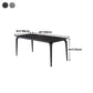 Rectangle 4 Legs Industrial Table Sintered Stone Fixed Table for Kitchen Clearhalo ' dining_table' 'Dining Tables & Seating' 'Dining Tables' 'furn' 'furn_dining_table' 'Furniture' 'furniture_dining_table' 'Kitchen & Dining Furniture' 'kitchen&dining_furn' 'kitchen' 'kitchen_dining_table' 1200x1200_7618f071-f531-46b2-b857-99cefb114d94