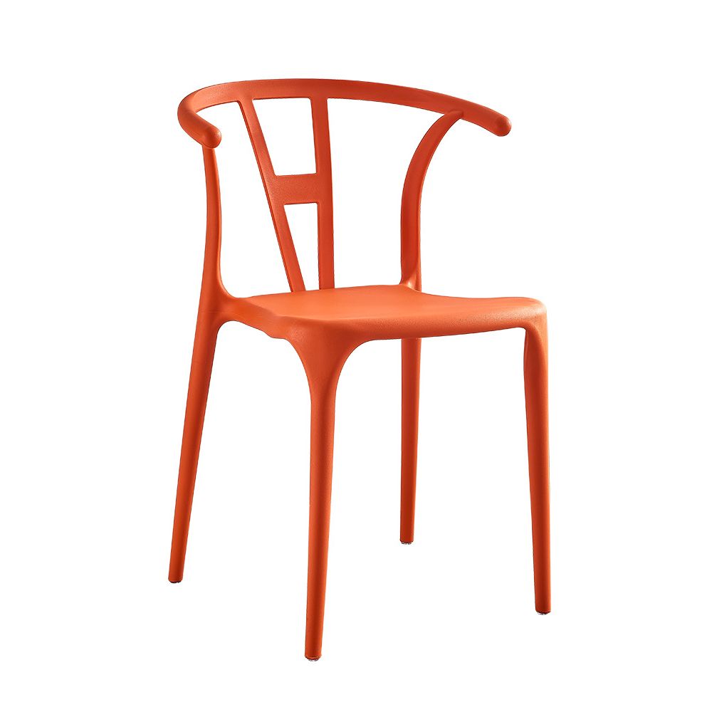 Modern Style Plastic Dining Chairs Stackable Dining Chairs for Kitchen Clearhalo ' kitchen&dining_furn' 'Dining Chairs' 'Dining Tables & Seating' 'dining_chair' 'furn' 'furn_dining_chair' 'Furniture' 'furniture_dining_chair' 'Kitchen & Dining Furniture' 'kitchen' 1200x1200_761cda0e-156d-44fe-9c7c-c29b490f85e7