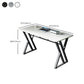 29.5"H Rectangular Computer Desk Contemporary Office Desk for Home