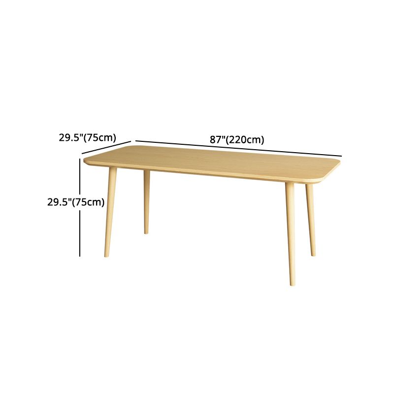 1/2/4/5/7 Pcs Pine Wood Modern Dining Set with Rectangle Table Dinette Set Clearhalo 'Dining Room Sets' 'Dining Tables & Seating' 'dining_room_set' 'furn' 'furn_dining_room_set' 'Furniture' 'furniture_dining_room_set' 'Kitchen & Dining Furniture' 'kitchen&dining_furn' 'kitchen' 1200x1200_761f1833-0e8b-4274-bde1-85e7128a9c45