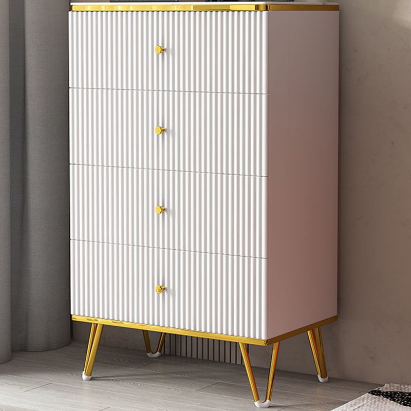 White Accent Chest 15.74" Wide Chest with Drawers, Water Resistant Clearhalo 'Cabinets & Chests' 'cabinets_chests' 'furn' 'furn_cabinets_chests' 'Furniture' 'Living Room Furniture' 1200x1200_7620d94a-3886-46d2-9398-41ca98101141