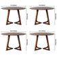 Round Pine Solid Wood Table Modern Dining Table with Double Pedestal for Restaurant Clearhalo ' dining_table' 'Dining Tables & Seating' 'Dining Tables' 'furn' 'furn_dining_table' 'Furniture' 'furniture_dining_table' 'Kitchen & Dining Furniture' 'kitchen&dining_furn' 'kitchen' 'kitchen_dining_table' 1200x1200_76230e2a-c4ad-4bb1-9c11-fb2d2912275c