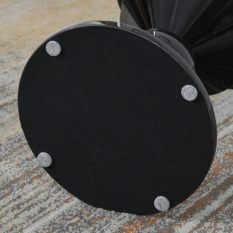 Contemporary End Table Wood Pedestal Round Living Room Side End Table Clearhalo 'Coffee & Accent Tables' 'End & Side Tables' 'end_side_tables' 'furn' 'furn_end_side_tables' 'Furniture' 'Living Room Furniture' 1200x1200_7628c36f-80d3-42e1-a0aa-f7838c85349d