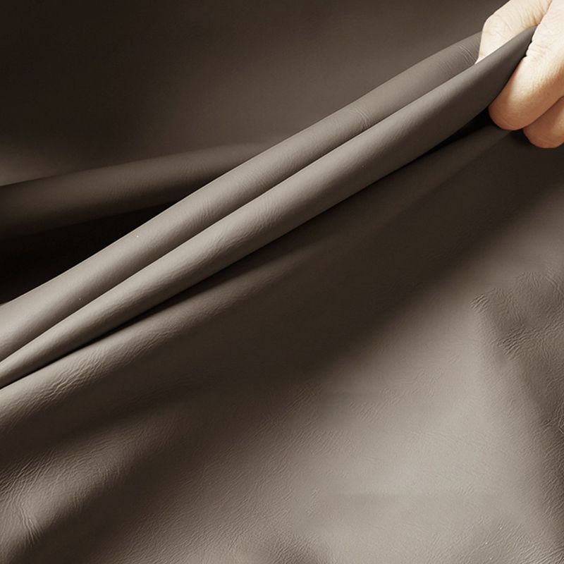 Zeitgenössische echte Ledersosedee genähte Kissen Rücksitze