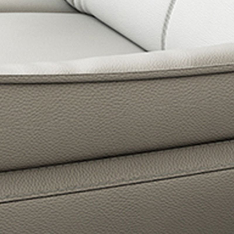 Divano in pelle resistente alla macchia del banco standard contemporanea