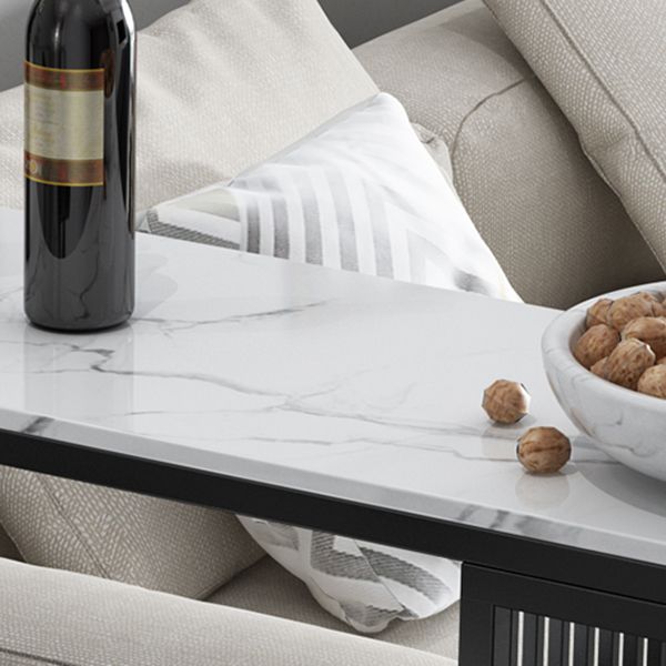 Modern Marble Bistro Bar Table Storage Rectangle Pub Height Dining Table Clearhalo 'Bar Furniture' 'Bar Tables' 'bar_tables' 'furn' 'furn_bar_tables' 'Furniture' 'furniture_bar_tables' 'Kitchen & Dining Furniture' 'kitchen&dining_furn' 'kitchen' 1200x1200_762b63d7-d66a-45cf-818d-f27341c2ce12