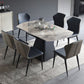 Modern Sintered Stone Dining Table Set 1/2/7 Pieces Dining Set for Kitchen