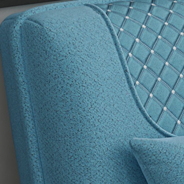 Armless Chaise Lounge Couch Engranajes ajustables Chaise con mezcla de poliéster