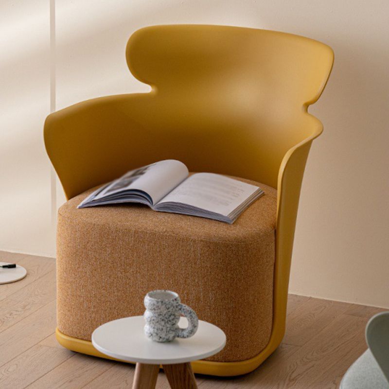 Armstuhl Arme Leinen/PU -Leder inklusive Stuhl für Wohnzimmer, Schlafzimmer