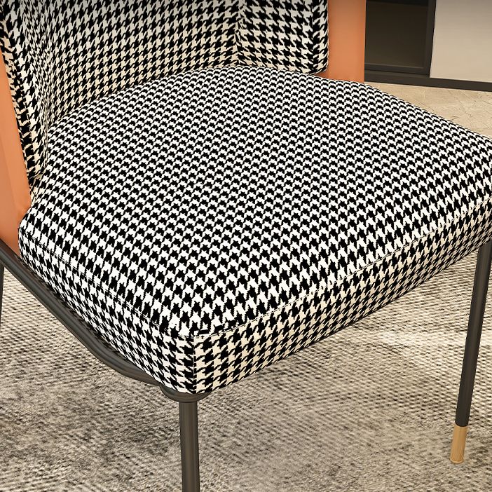 Parsons Side Chair Modern Style Linen Dining Chair for Dining Room Clearhalo 'Dining Chairs' 'Dining Tables & Seating' 'dining_chair' 'furn' 'furn_dining_chair' 'Furniture' 'furniture_dining_chair' 'Kitchen & Dining Furniture' 1200x1200_7634f67b-e020-4f66-bf4f-327f4c7fb8ac