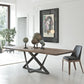 Metal Industrial Rectangle Dining Table Solid Wood Table for Dining Room and Kitchen Clearhalo ' dining_table' 'Dining Tables & Seating' 'Dining Tables' 'furn' 'furn_dining_table' 'Furniture' 'furniture_dining_table' 'Kitchen & Dining Furniture' 'kitchen&dining_furn' 'kitchen' 'kitchen_dining_table' 1200x1200_7637b89b-b554-4021-8c9e-c60fb5291ffa