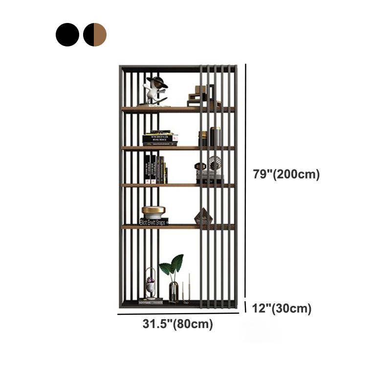 Open Metal Etagere Bookcase Industrial Shelf Bookcase with Shelves Clearhalo 'Bookcases' 'furn' 'furn_bookcases' 'Furniture' 'furniture_bookcases' 'kitchen' 'kitchen_bookcases' 'Living Room Furniture' 'Office Furniture' 1200x1200_763b261f-0ddf-4b38-9601-17b11e352429