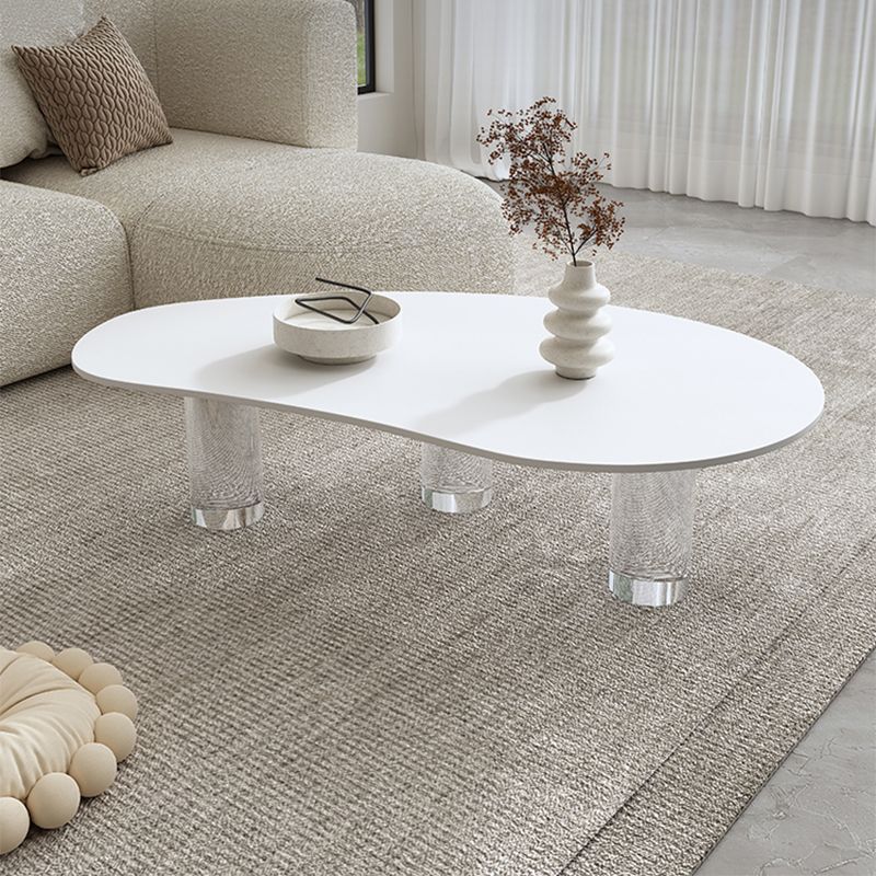 27-inch brede moderne salontafel 3 poten koffie-cocktailtafel