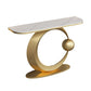 Tavolo accento della console glam antichi console resistente alle macchine da colore tavolo