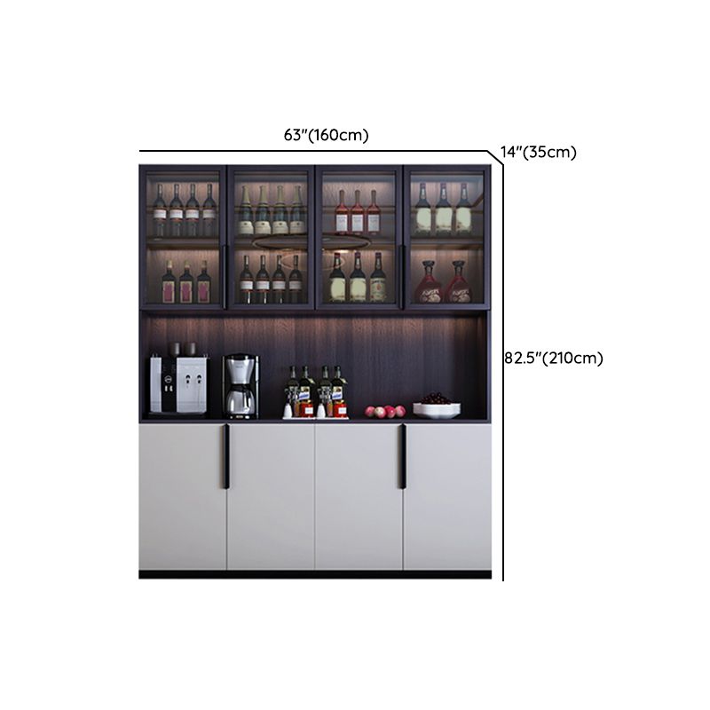 Modernes Sideboard Holzbuffet Sideboard mit Türen für Wohnzimmer