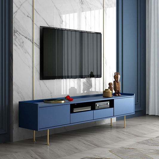 Wooden TV Media Stand Scandinavo TV Console per soggiorno