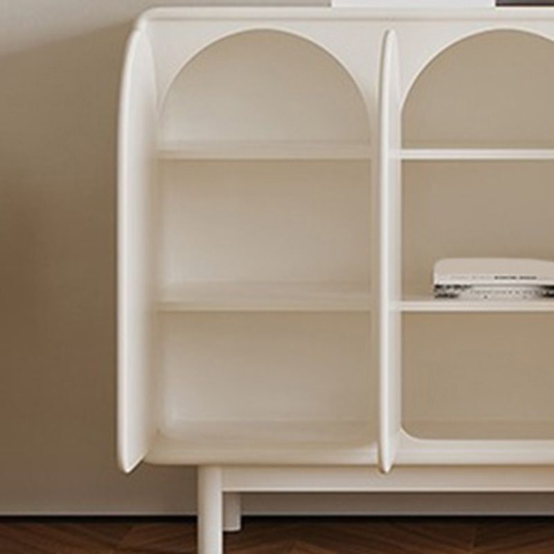 Rettangolo di stoccaggio domestico Sideboard di legno moderno per cucina