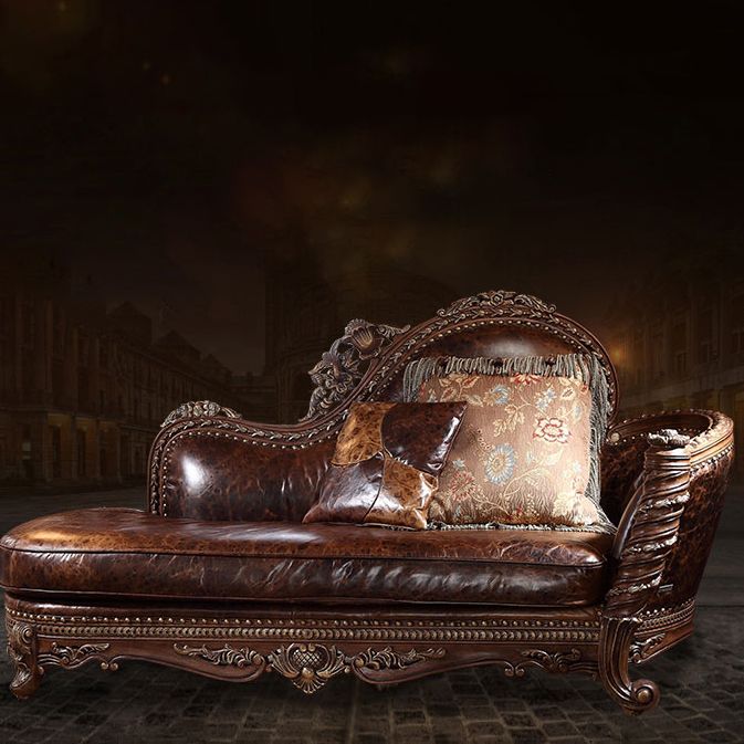 Traditional Upholstered Chaise Lounge Couch Fabric Chaise Lounge Chair with Arms Clearhalo 'Chairs & Seating' 'Chaise Lounge' 'chaise_lounge' 'furn' 'furn_chaise_lounge' 'Furniture' 'Living Room Furniture' 1200x1200_76423a53-9a7e-4645-9ab2-b7336850393d