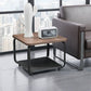 Table basse Frame/Frame Table basse rectangulaire moderne en MDF 18''H
