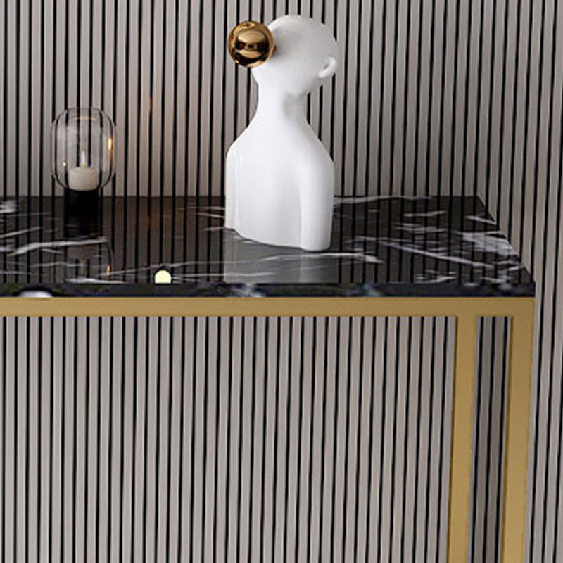 Tabella della console larga 11,8 pollici Rettangolo Metal End Table