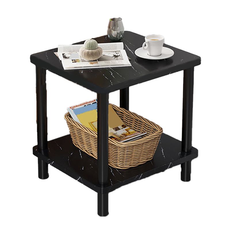 Scandinavian Open Storage Accent Table Nightstand 21" Tall with Legs Clearhalo 'Bedroom Furniture' 'furn' 'furn_night_stand' 'Furniture' 'night_stand' 'Nightstands' 1200x1200_76470631-cf5b-490a-982f-0340c06ee340