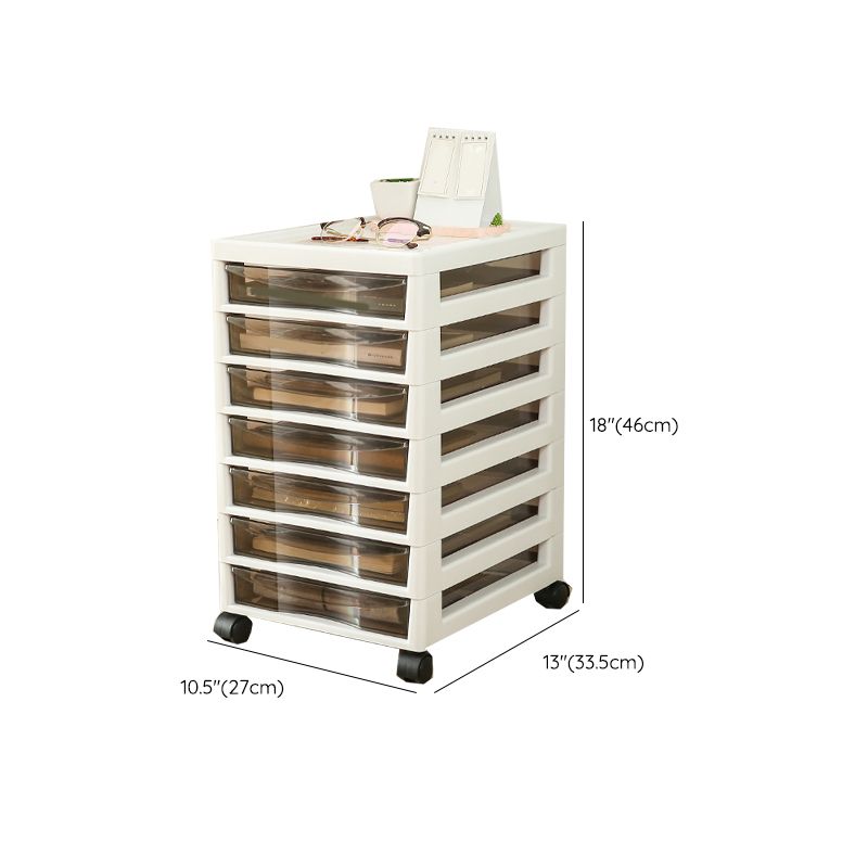 Mobile trasparente mobile trasparente cassetti di plastica verticale