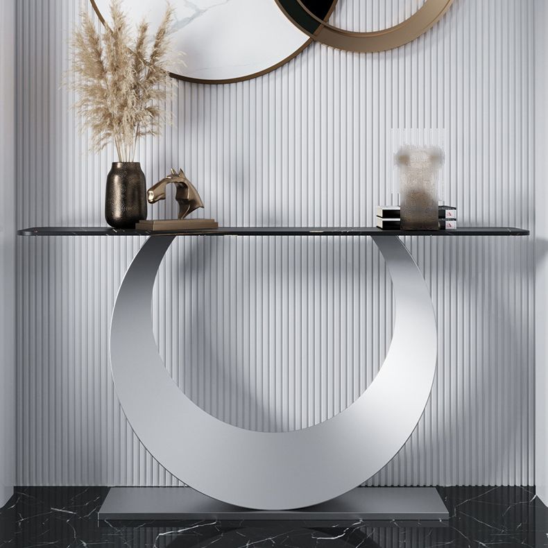 31.5 "hoge stenen accenttafel moderne krasbestendige eindtafel voor hal