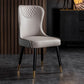 Contemporary Style PU Leather Dining Chairs Upholstered Wingback Chair for Kitchen Clearhalo ' kitchen&dining_furn' 'Dining Chairs' 'Dining Tables & Seating' 'dining_chair' 'furn' 'furn_dining_chair' 'Furniture' 'furniture_dining_chair' 'Kitchen & Dining Furniture' 'kitchen' 1200x1200_7650aba1-ca4e-4097-a96c-5ceb5ac2cc32