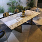 Rectangle Sled Base Dining Room Table Contemporary Dining Table Clearhalo 'Dining Tables & Seating' 'Dining Tables' 'dining_table' 'furn' 'furn_dining_table' 'Furniture' 'Kitchen & Dining Furniture' 1200x1200_76594df5-7007-45b0-a663-bd95d07e35f9
