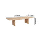 Rectangle Double Pedestal Modern Table Wood Color Fixed Table of Solid Wood Clearhalo ' dining_table' 'Dining Tables & Seating' 'Dining Tables' 'furn' 'furn_dining_table' 'Furniture' 'furniture_dining_table' 'Kitchen & Dining Furniture' 'kitchen&dining_furn' 'kitchen' 'kitchen_dining_table' 1200x1200_7659f850-8d86-448e-b15f-3fd232f22289