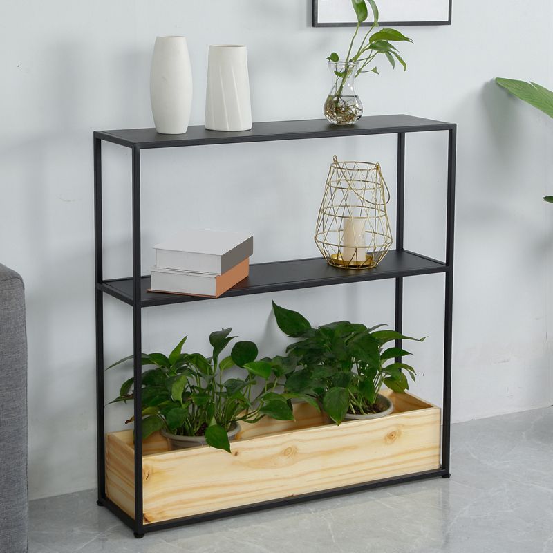 Modern Rectangle Console Accent Table Antique Finish Console Table