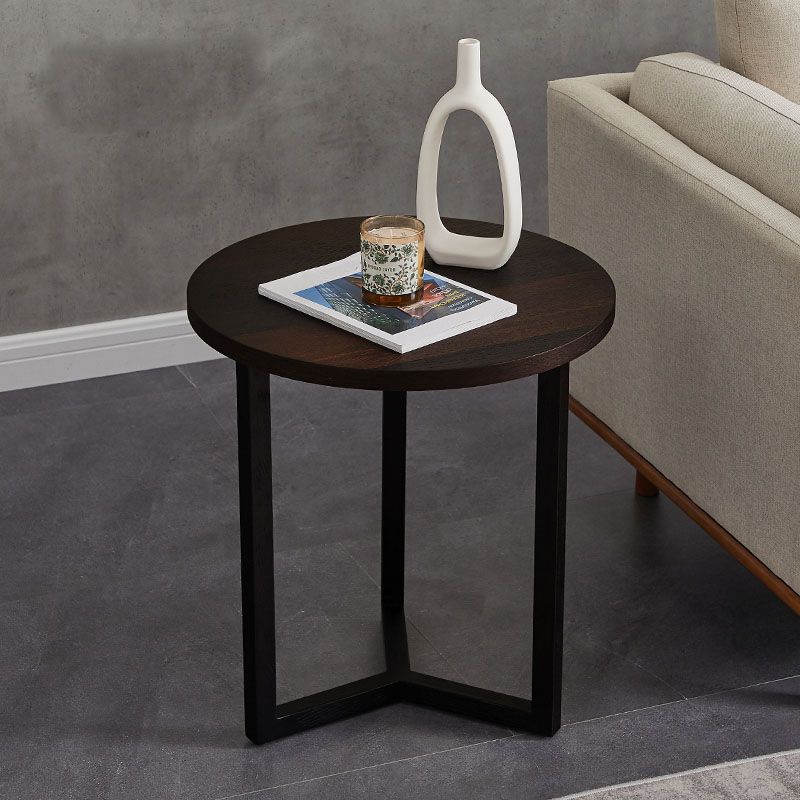 Round Wood Side Table Nordic Style Side Table for Living Room Clearhalo 'Coffee & Accent Tables' 'End & Side Tables' 'end_side_tables' 'furn' 'furn_end_side_tables' 'Furniture' 'Living Room Furniture' 1200x1200_765fd883-304c-430c-958f-ee5d00406b27