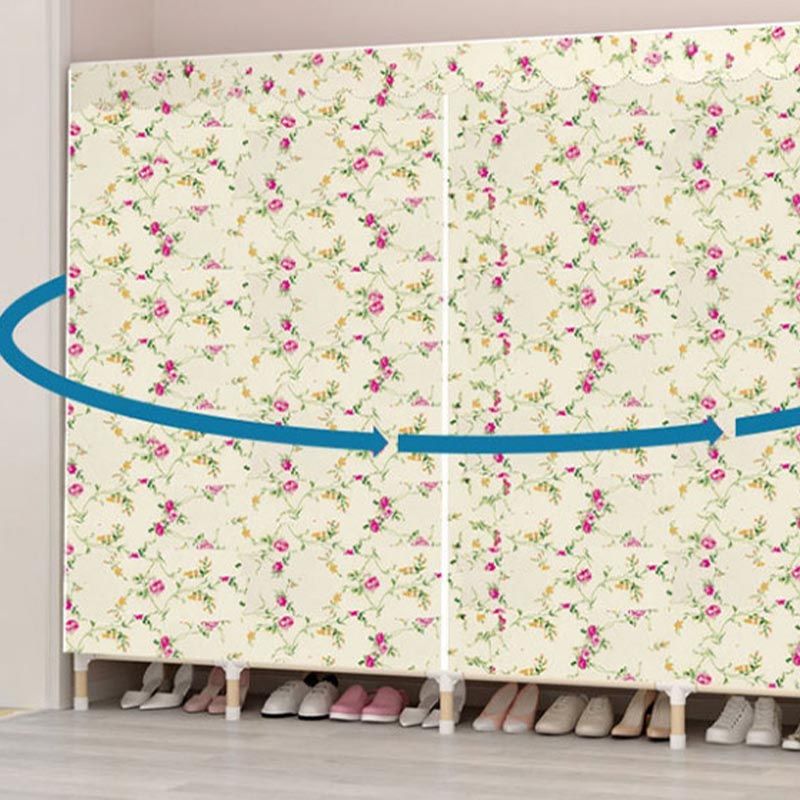 Armate di guardaroba in stile contemporaneo armadio in legno massiccio con gambe