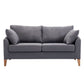 Modern Style Rectangular Sofa with Wooden Base and Namib Cushion Clearhalo 'furn' 'furn_sofas' 'Furniture' 'furniture_sofas' 'kitchen' 'kitchen_sofas' 'Living Room Furniture' 'Sofa' 'sofas' 1200x1200_766225f0-716b-4493-90a0-72c18fc48cde