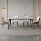 Modern 1/2/5/9 Pieces Rectangle Dining Set with Sintered Stone Table Dinette Set Clearhalo 'Dining Room Sets' 'Dining Tables & Seating' 'dining_room_set' 'furn' 'furn_dining_room_set' 'Furniture' 'furniture_dining_room_set' 'Kitchen & Dining Furniture' 'kitchen&dining_furn' 'kitchen' 1200x1200_7664ac84-b8f5-4fda-9e88-acf0d8a0907e