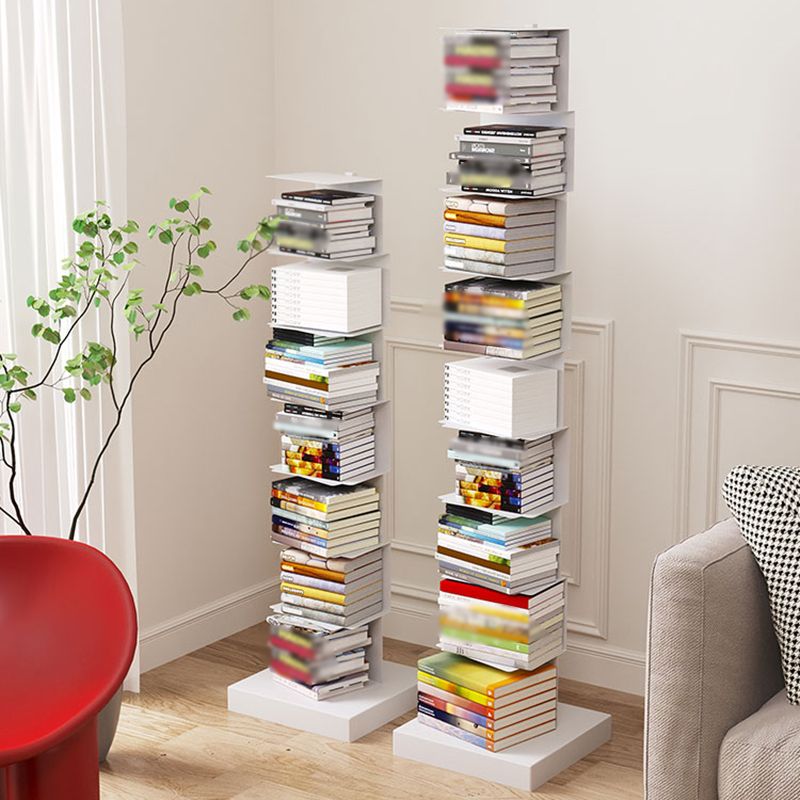 Modern Stainless Steel Bookshelf Vertical Shelf Bookcase for Study Room Clearhalo 'Bookcases' 'furn' 'furn_bookcases' 'Furniture' 'furniture_bookcases' 'kitchen' 'kitchen_bookcases' 'Living Room Furniture' 'Office Furniture' 1200x1200_7669461d-93fa-49e2-86d8-45c31fd5a736