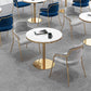 Modern 1/3/4/5 Pieces Dining Set Round Stone Table for Dining Room