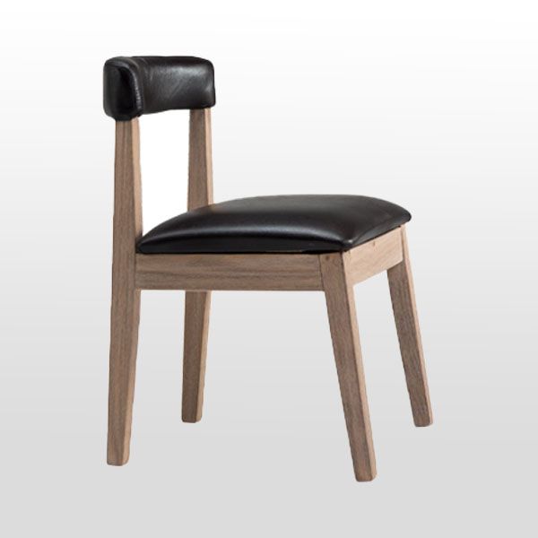 Farmhouse Fabric Restaurant Side Chair Open Matte Finish Dining Chair Clearhalo 'Dining Chairs' 'Dining Tables & Seating' 'dining_chair' 'Furniture' 'furniture_dining_chair' 'Kitchen & Dining Furniture' 1200x1200_76749fbc-d5bc-4742-a462-a20d845d9d89