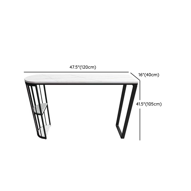 Modern Oval Bar Table Set 1/5 Pcs Stone Top Bar Table and Upholstered Stools Clearhalo 'Bar Furniture' 'furn' 'furn_home_bar_bar_sets' 'Furniture' 'Home Bars & Bar Sets' 'home_bar_bar_sets' 'Kitchen & Dining Furniture' 1200x1200_767547d4-0cdf-45e3-b224-33e23e966ef7