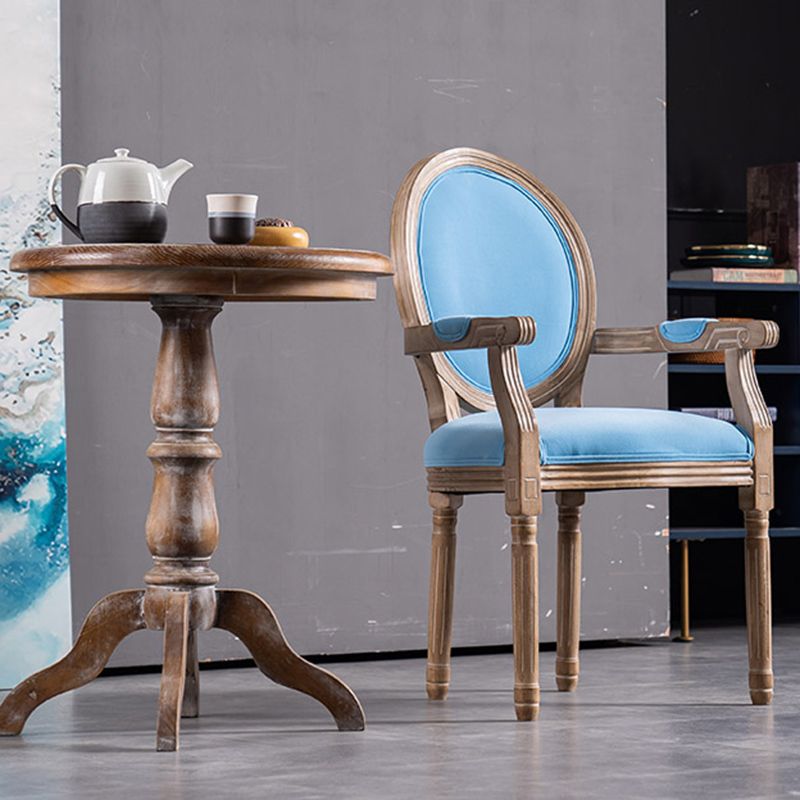 Country Style Solid Wood Dining Room Armchair King Louis Back Side Chair Clearhalo ' kitchen&dining_furn' 'Dining Chairs' 'Dining Tables & Seating' 'dining_chair' 'furn' 'furn_dining_chair' 'Furniture' 'furniture_dining_chair' 'Kitchen & Dining Furniture' 'kitchen' 1200x1200_7677c6a8-5a4b-494e-b4d4-d7abd930183e